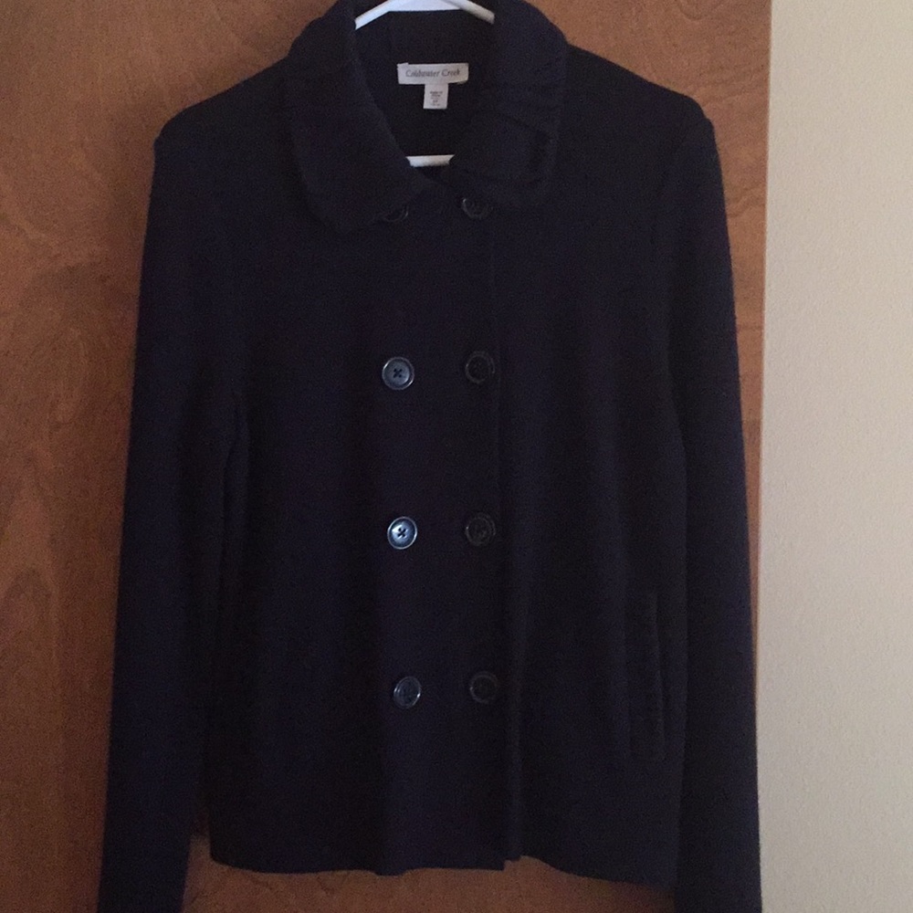 Coldwater Creek sweater jacket top
